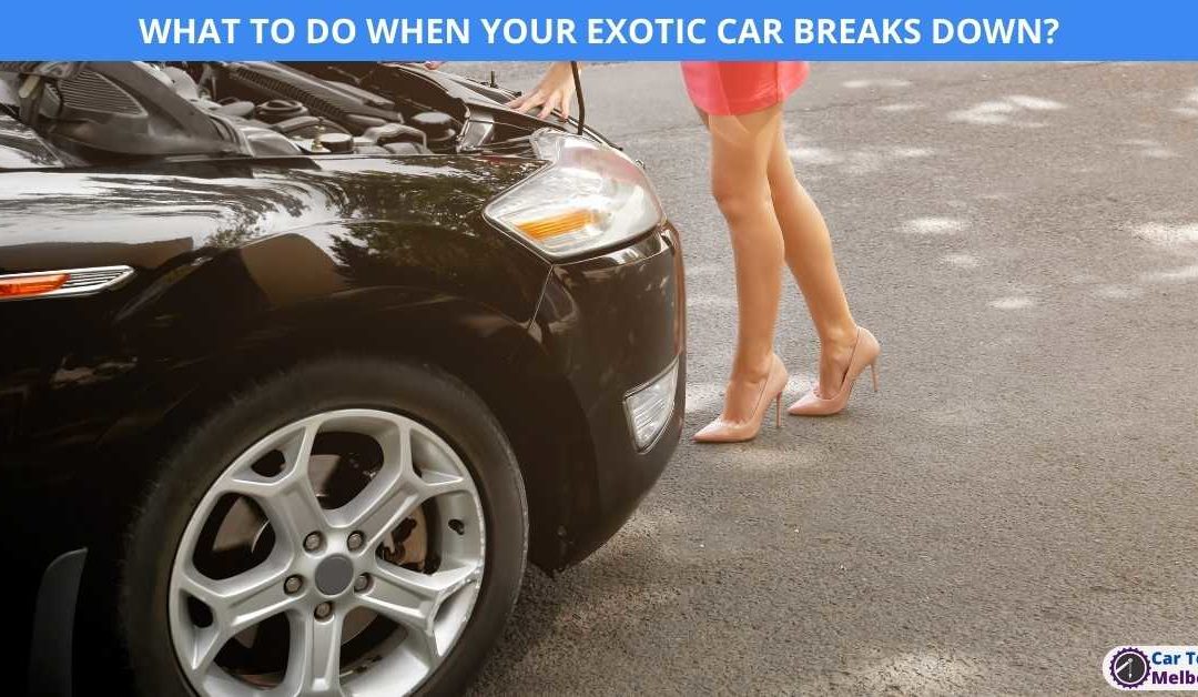 WHAT TO DO WHEN YOUR EXOTIC CAR BREAKS DOWN?