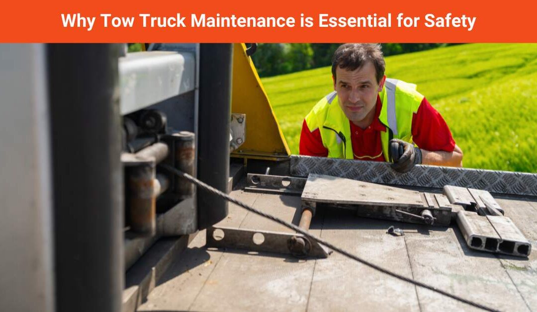 Why Tow Truck Maintenance is Essential for Safety